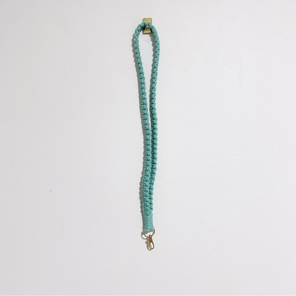NWT Handmade Macramé Lanyard